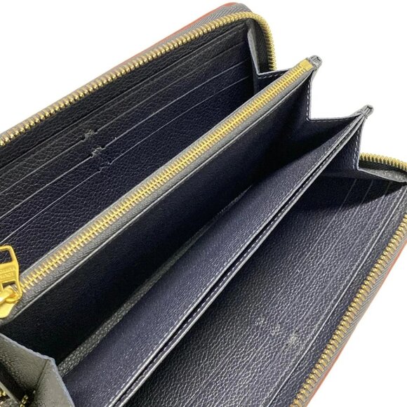 LOUIS VUITTON Zippy Wallet  Marine Rouge Monogram Empreinte - 422-082625 - Picture 8 of 11